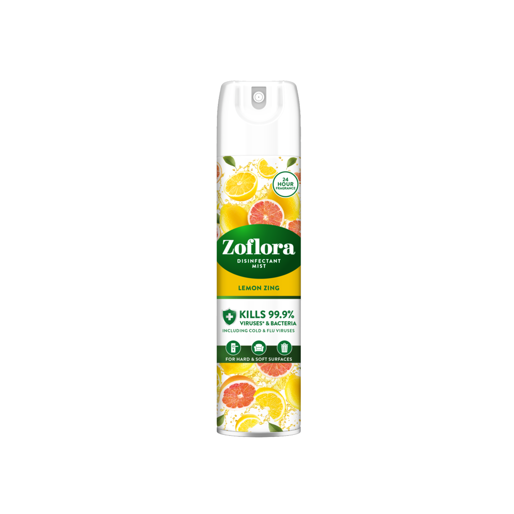 Zoflora Disinfectant Spray Aerosol 300ml Linen Fresh
