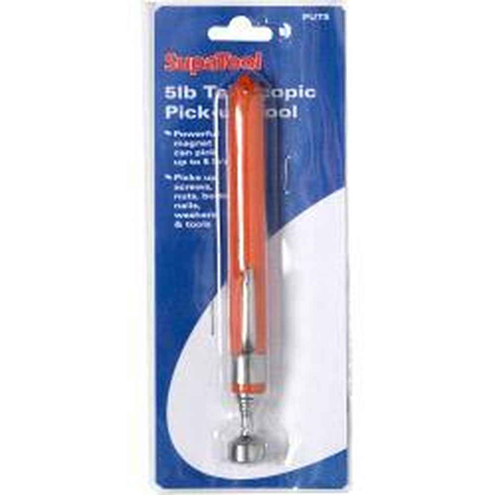SupaTool Telescopic Pick-Up Tool – Magnetic Retrieval Tool with 5lb Lifting Capacity