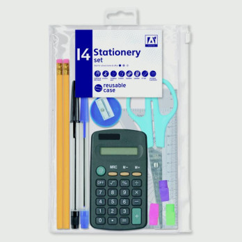 I G Design Stat Stationery Set - Ideal for home, school & office