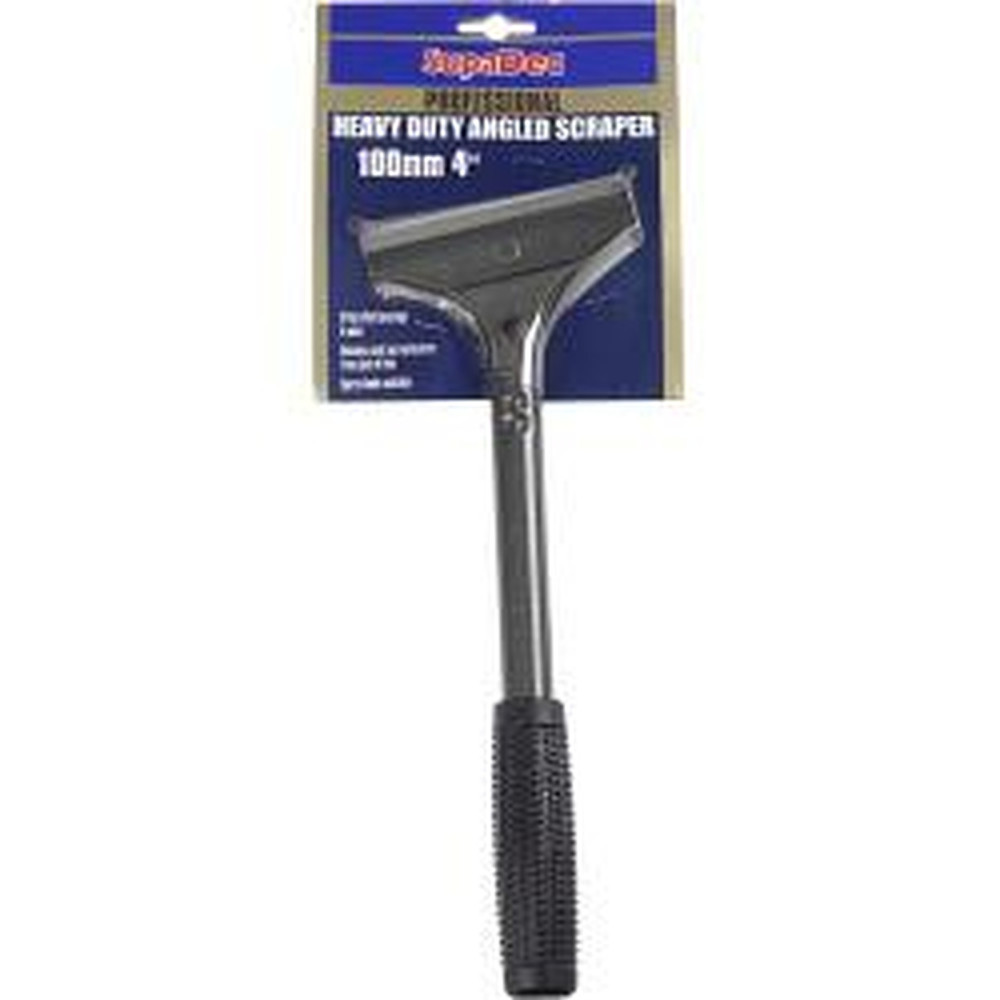 SupaDec Heavy Duty Angled Scraper – Long Handle Paint & Floor Scraper
