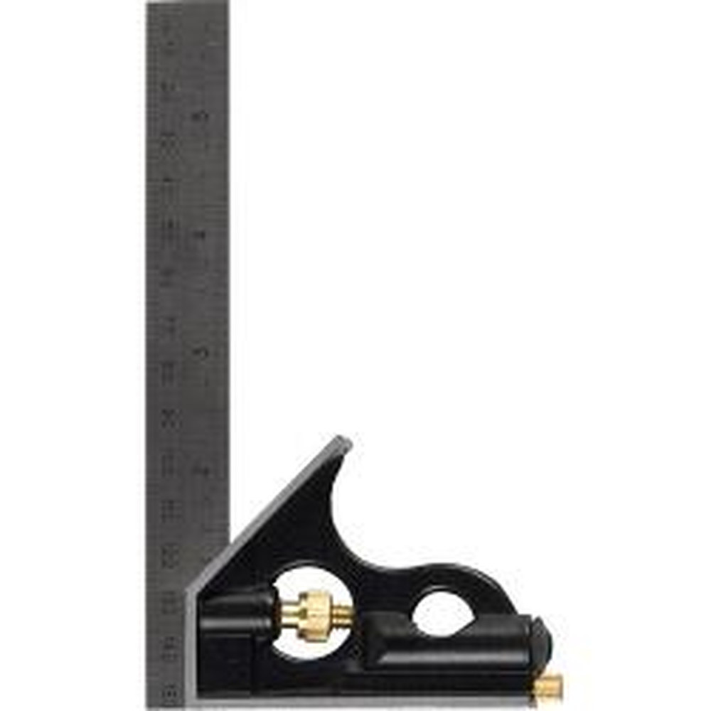 SupaTool Combination Square 6"/150mm – Aluminium Rule with Level & Scriber