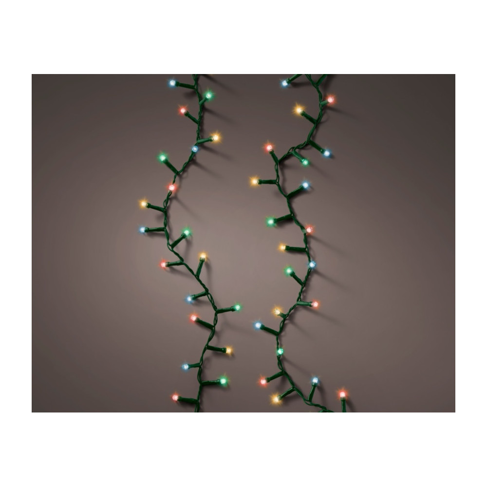 Kaemingk 750 LED Diamond Compact Twinkle Lights 1870cm Multi Coloured