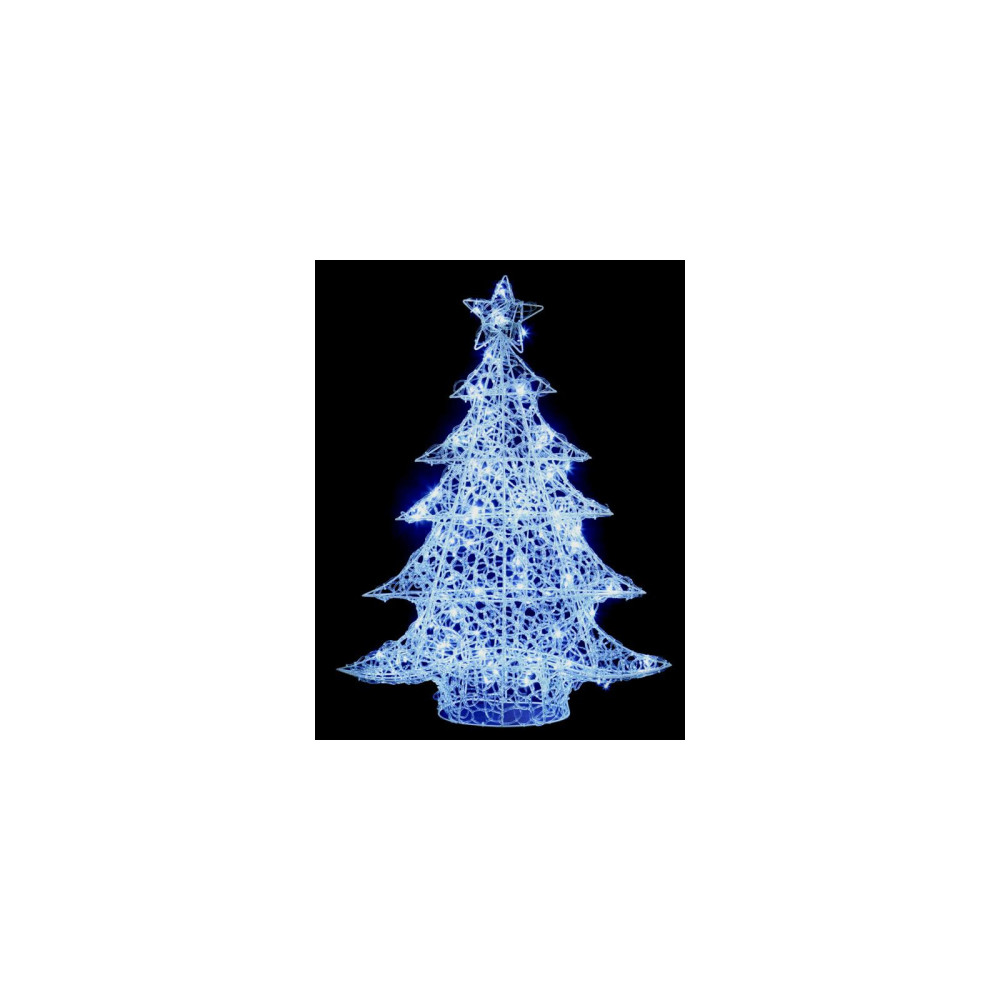 Premier 1m Acrylic Christmas Tree 120 White LEDs