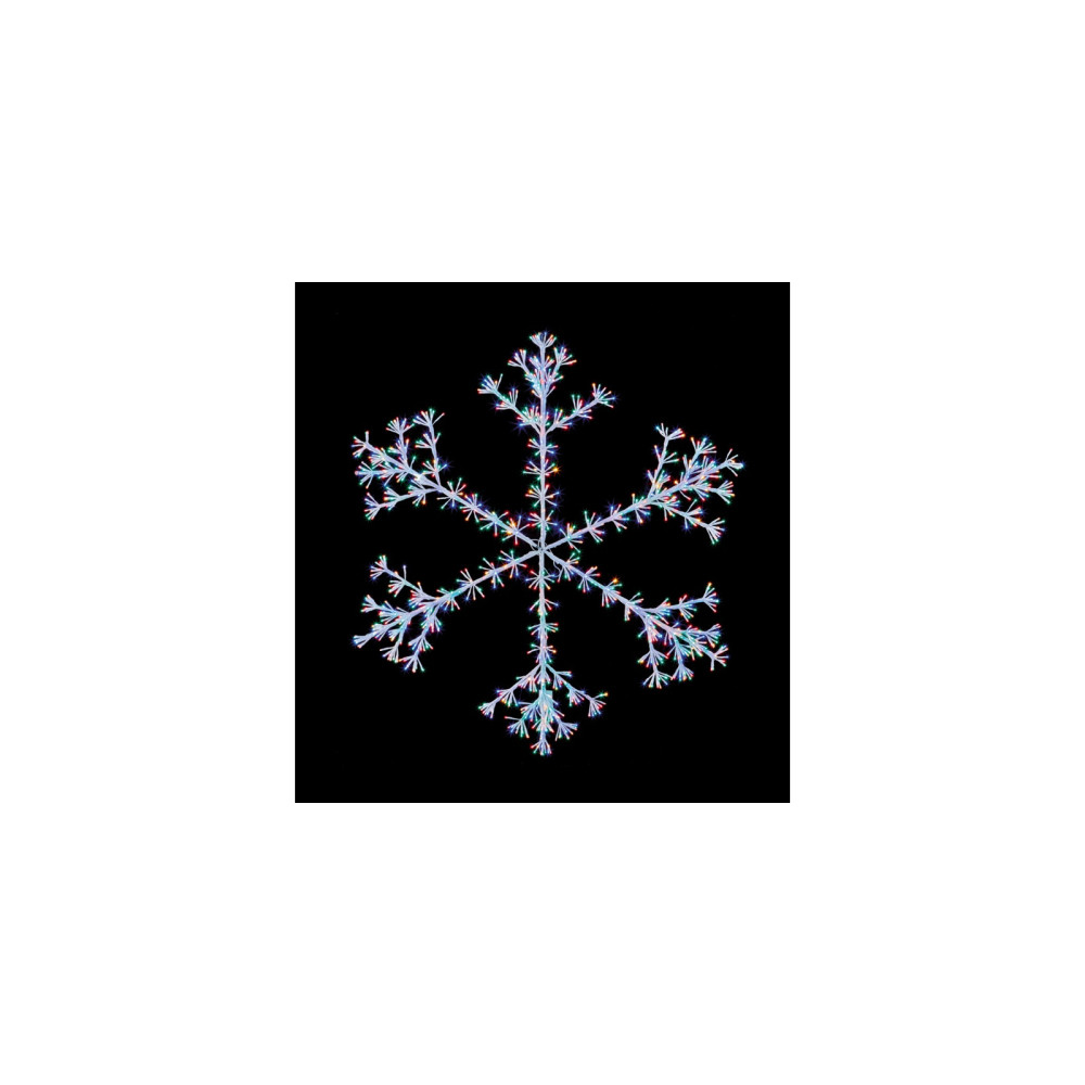 Premier Starburst Snowflake 960 LEDs 1.2m White/Multi
