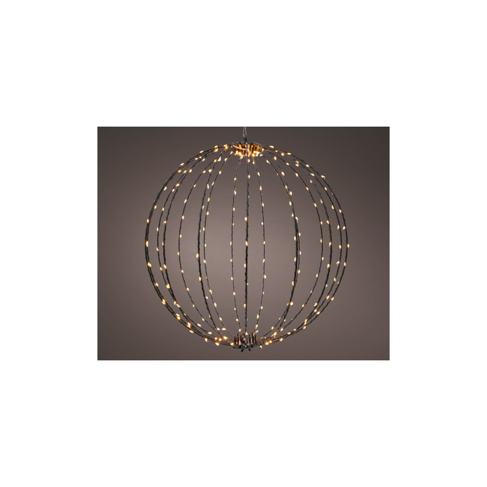 Kaemingk Micro LED Frame Light Black & Warm White 240 LED