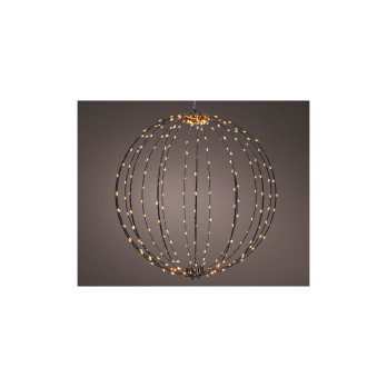 Kaemingk Micro LED Frame Light Black & Warm White 240 LED