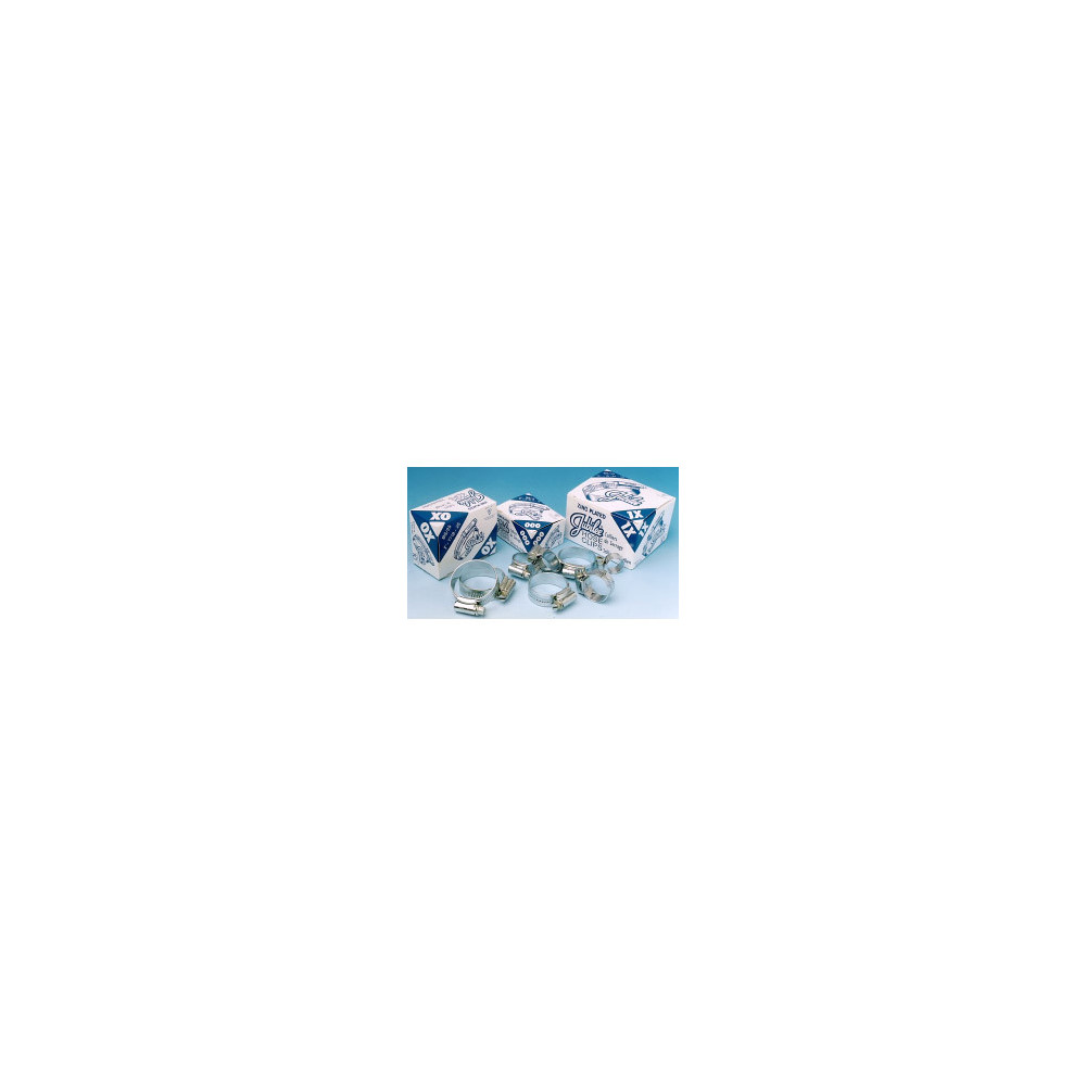 Jubilee Hose Clip - Mild Steel Zinc Plated 40 - 55mm Box 10