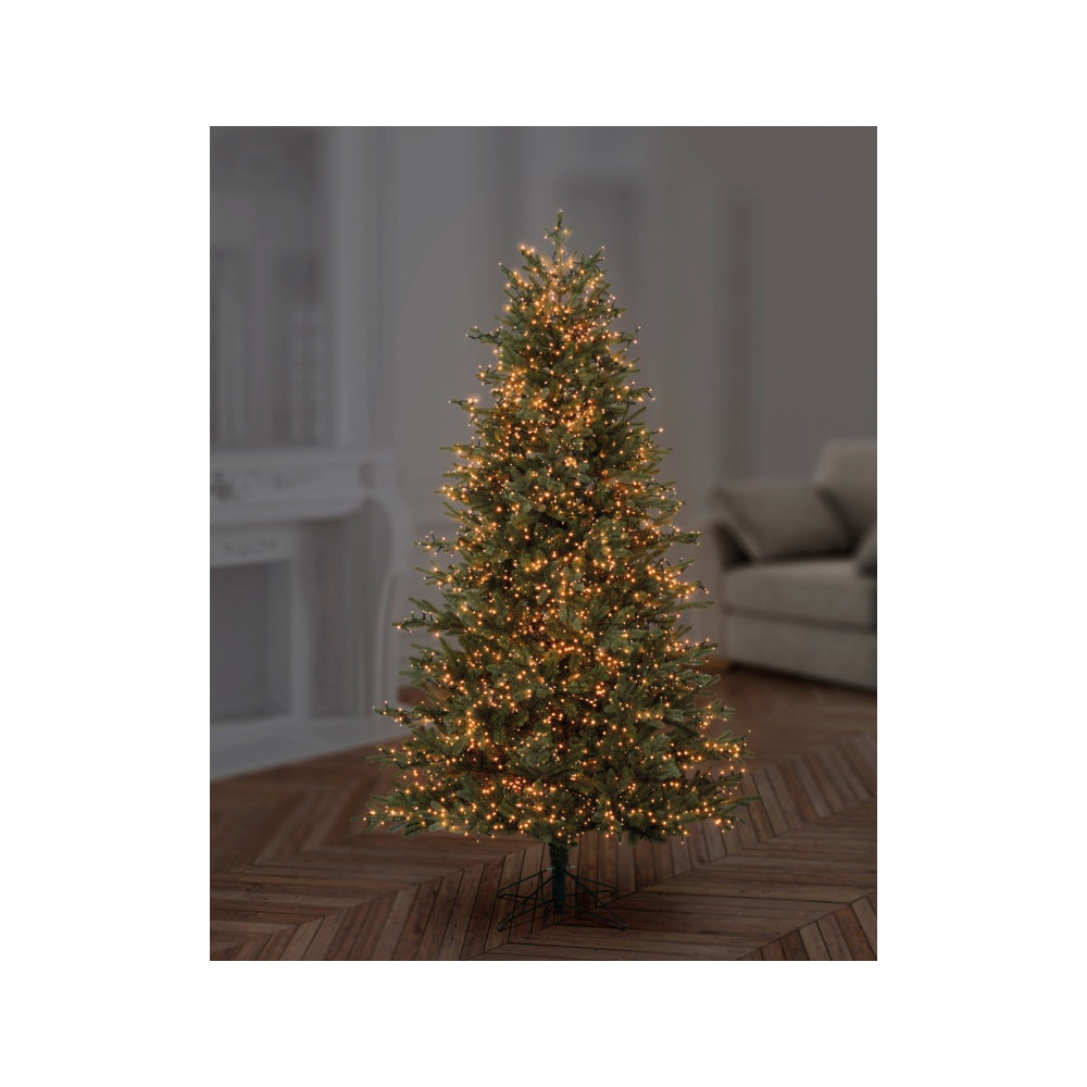 Premier 3000 LED Multi Action Treebrights With Timer Vintage Gold/Green Cable