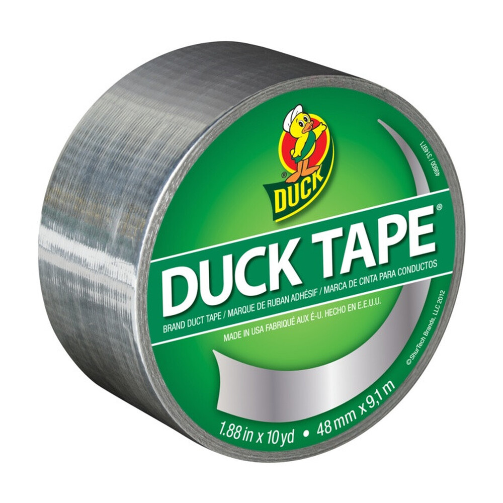 Duck Tape 48mm x 9.1m Chrome - Decorate, Create, Repair