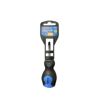 SupaTool Slotted Head Screwdriver 40mm – Soft Grip Handle Flat Blade Screwdriver