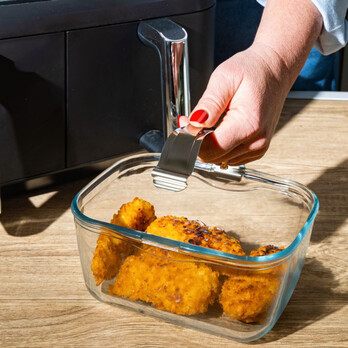 Pyrex Air Fryer Rectangular Glass Dish Dual