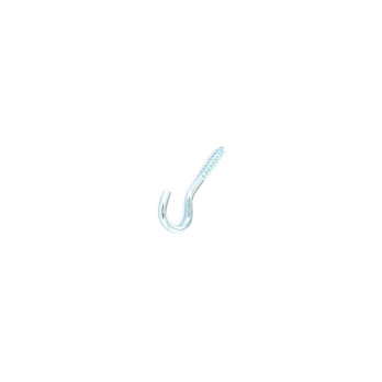 Securit Screw Hooks Zinc Plated (3) 60mm