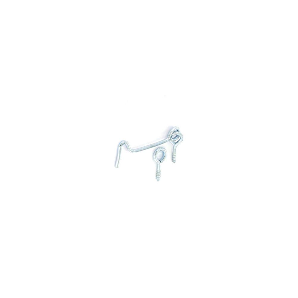 Securit Gate hook & eye zinc plated 75mm
