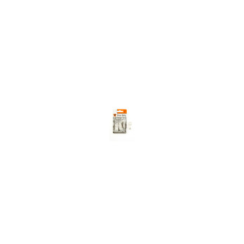 X Hard Wall Picture Hooks - White (Blister Pack) Large