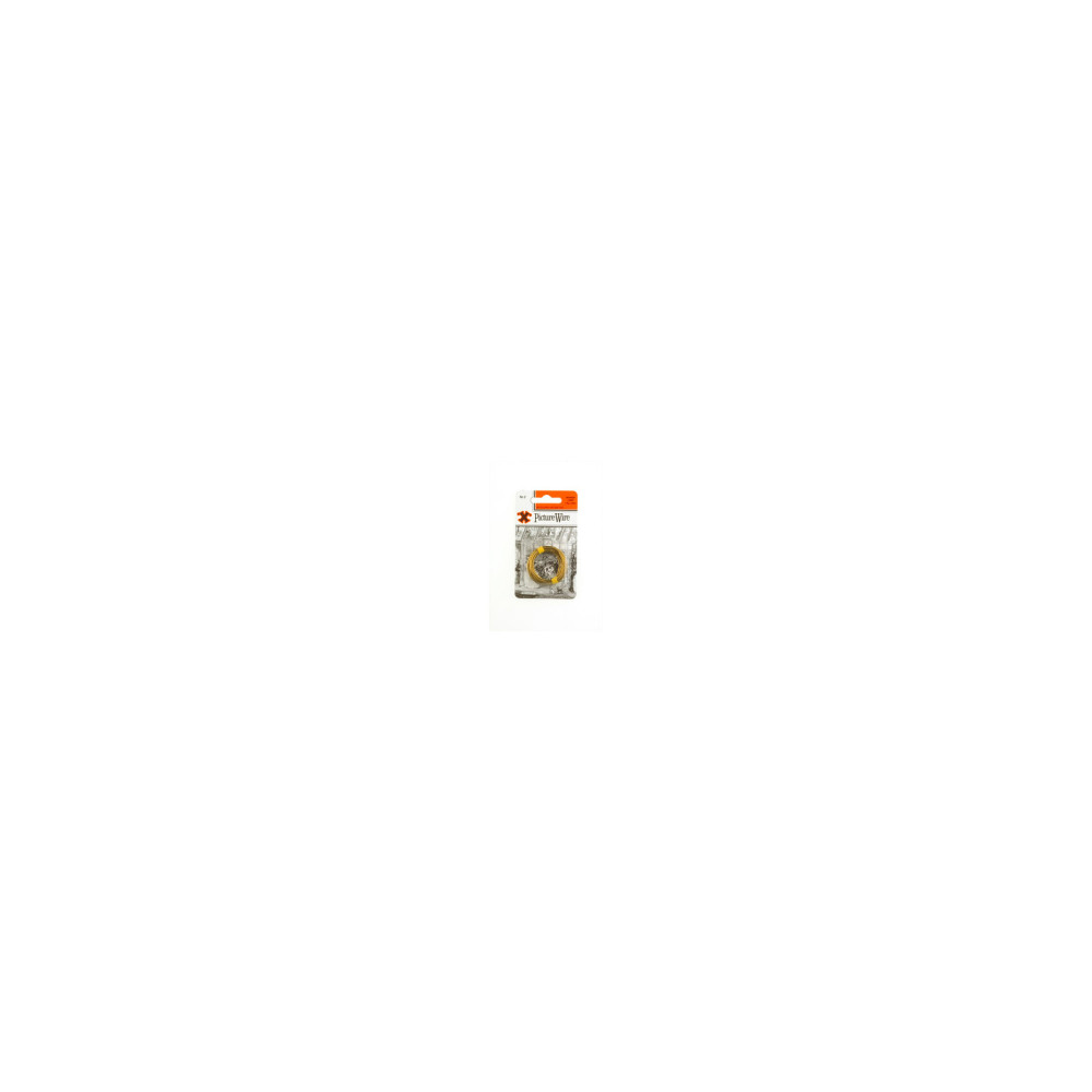X Brass Picture Wire (Blister Pack) No. 2