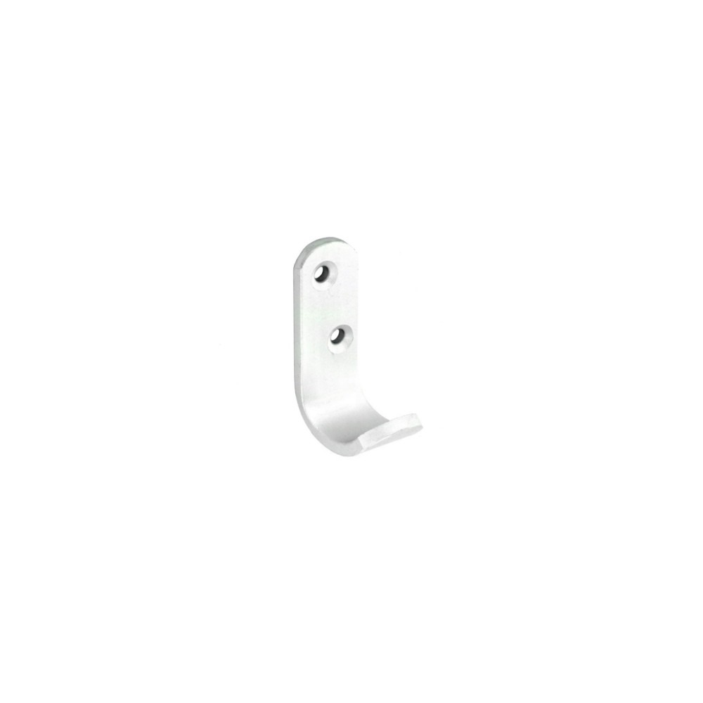 Securit Coat Hooks Aluminium (2) 50mm