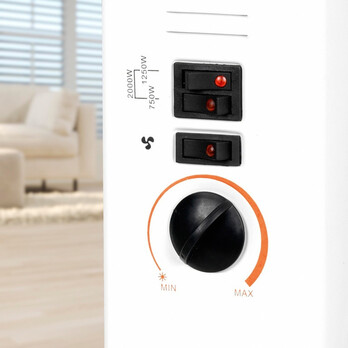SupaWarm Turbo Convector Heater 2000W – Fan Assisted, 3 Heat Settings