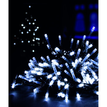 Premier 200 LED Multi Action Supabrights With Timer White /Clear Cable – Superbright, Energy‑Efficient LED String Lights