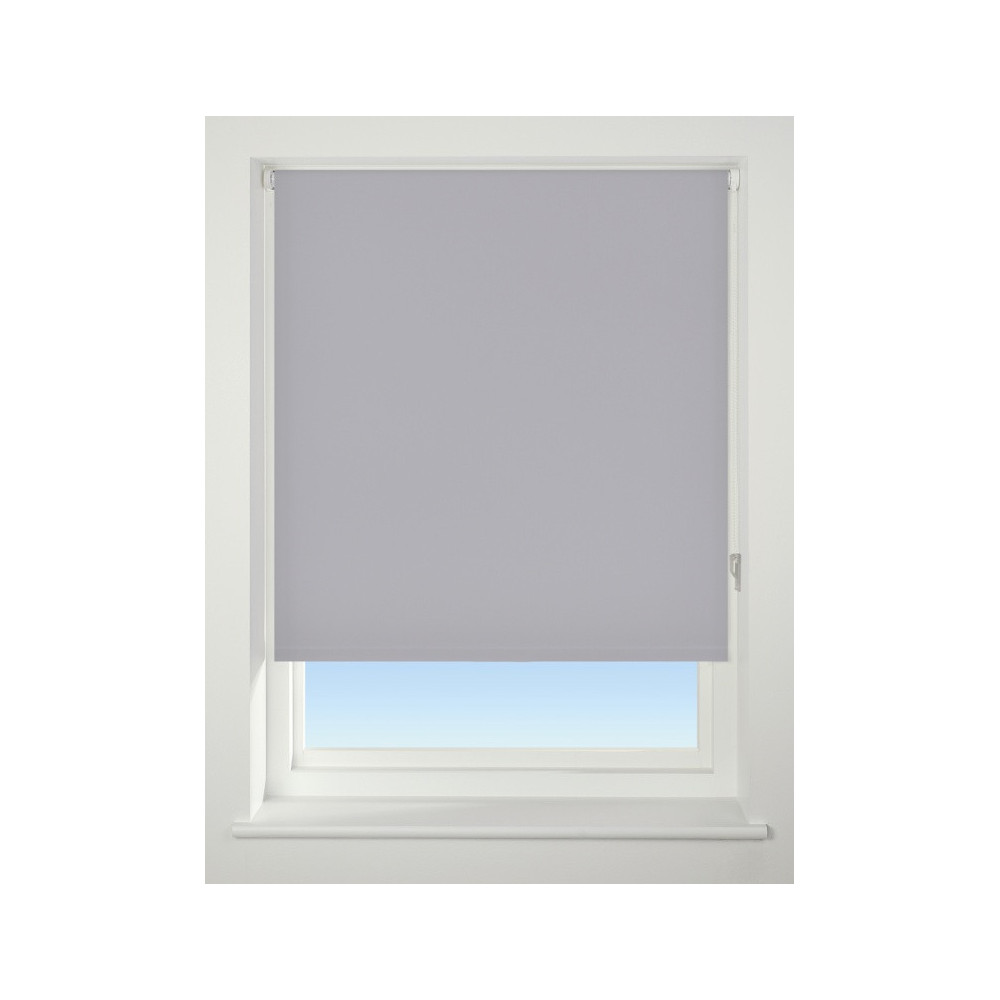 Universal Blackout Roller Blind Grey 90cm