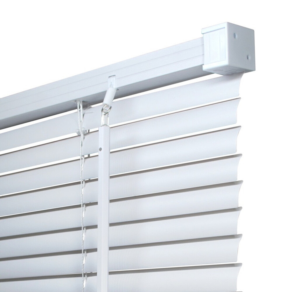 RENAISSANCE PVC Wide Venetian Blind White 60cm – Child‑safe, 150cm Drop