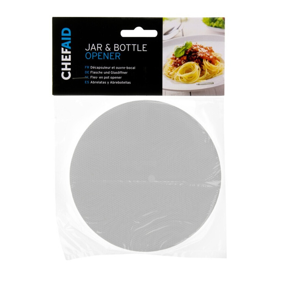 Chef Aid Jar & Bottle Opener – Non‑Slip, Easy‑Jar Opening