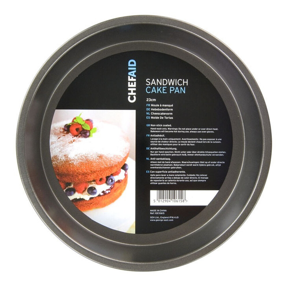 Chef Aid Cake Pan With Fixed Base – Lightweight, Oven‑Safe up to 230°C
