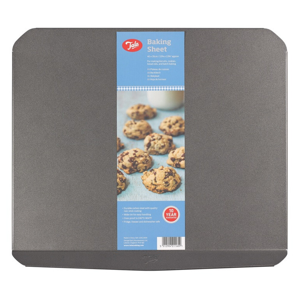 Tala Baking Sheet 35 x 40cm – Carbon Steel with Whitford Xylan Non‑Stick Coating