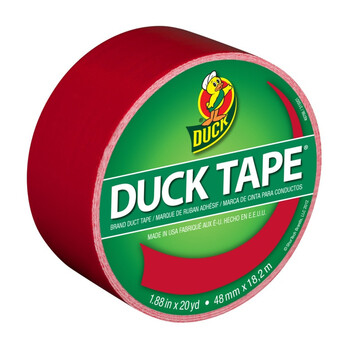 Duck Tape 48mm x 18.2m Red – Strong Waterproof Cloth Tape