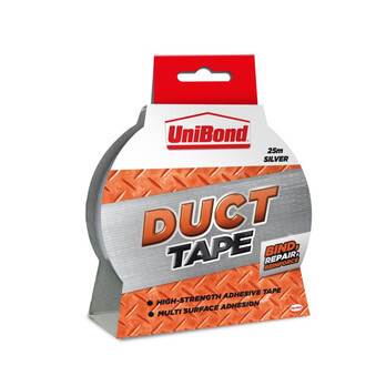 UniBond Duct Tape Silver 50mm x 25m – Heavy Duty Adhesive
