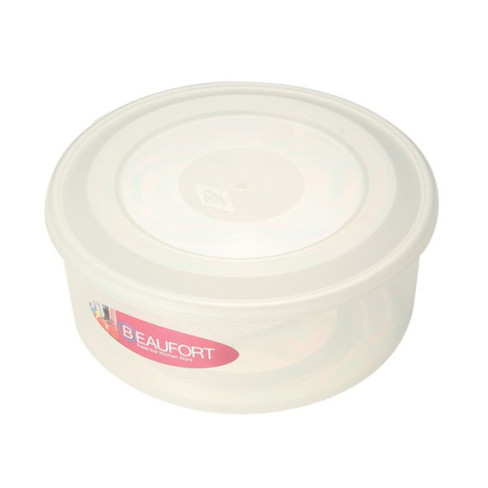 Beaufort Food Container Round Clear 1.7L – Lightweight 0.118kg