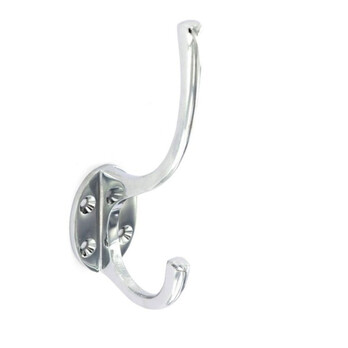 Securit CP Hat & Coat Hook 125mm – Suitable for hanging clothing