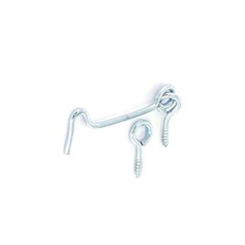 Securit Gate Hooks & Eyes Zinc Plated (2) 100mm – Zinc Plated, 100mm, 2 Pieces