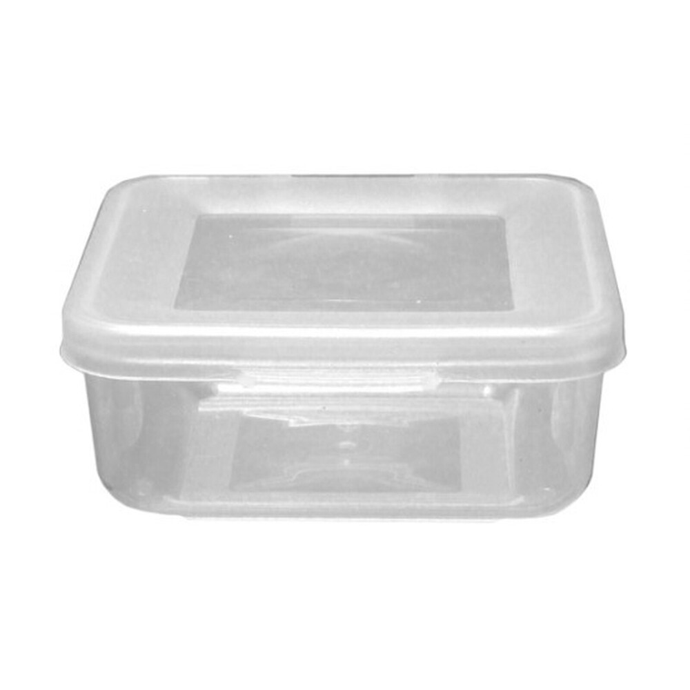 Beaufort Food Container Square Hinged Lid 165ml Clear