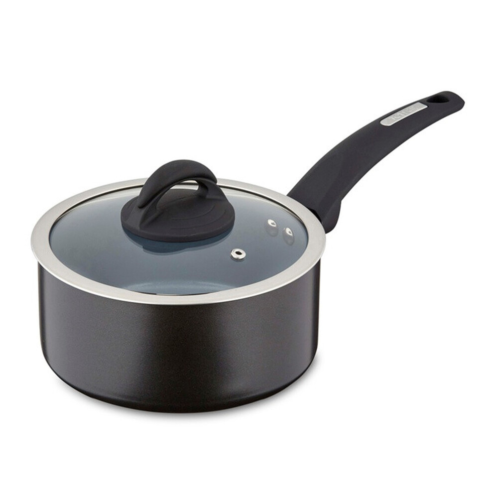 Tower Cerasure Saucepan 18cm – 1.7L Ceramic Non‑Stick, Graphite Handle