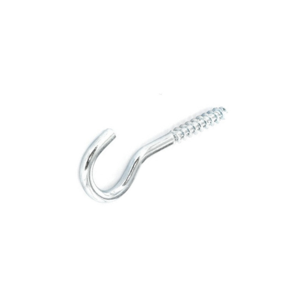 Securpak Screw Hook Zp 100mmx18 2 Pack