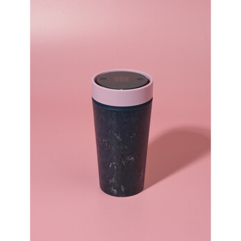 Circular&Co Recycled Fabric Cup Pink – Leakproof, 1.5‑hour Hot Hold