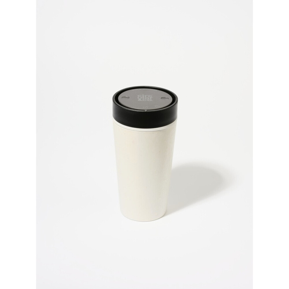 Circular&Co Recycled Paper Cup Black – Leakproof, 10‑Year Durable, 360° Drinking