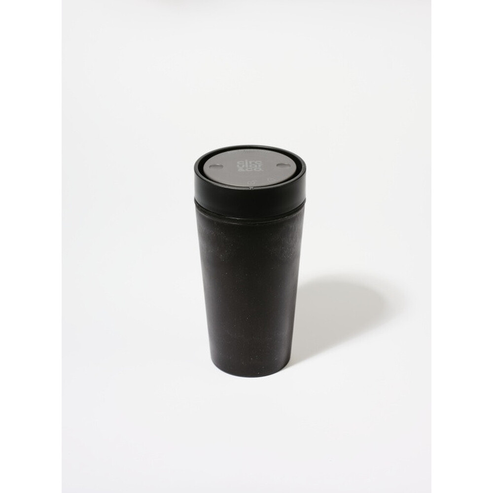 Circular&Co Recycled Coffee Waste Cup Black – Leakproof, 10‑Year Durable, BPA‑Free, 360° Drinking