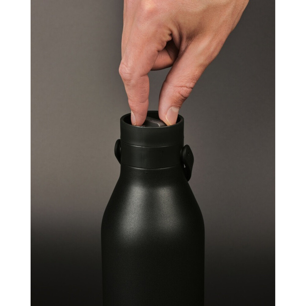 Circular&Co Reusable 500ml Ink Black Bottle – 90% Recycled Stainless Steel