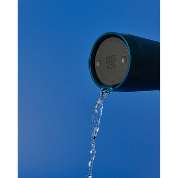 Circular&Co Recycled Steel Cup Midnight Blue – Leakproof, 90% Recycled, BPA‑Free, 1.5h Heat Retention