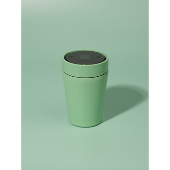 Circular&Co Recycled Steel Cup Green – 90% Recycled Stainless Steel, Leakproof, 1.5h Hot