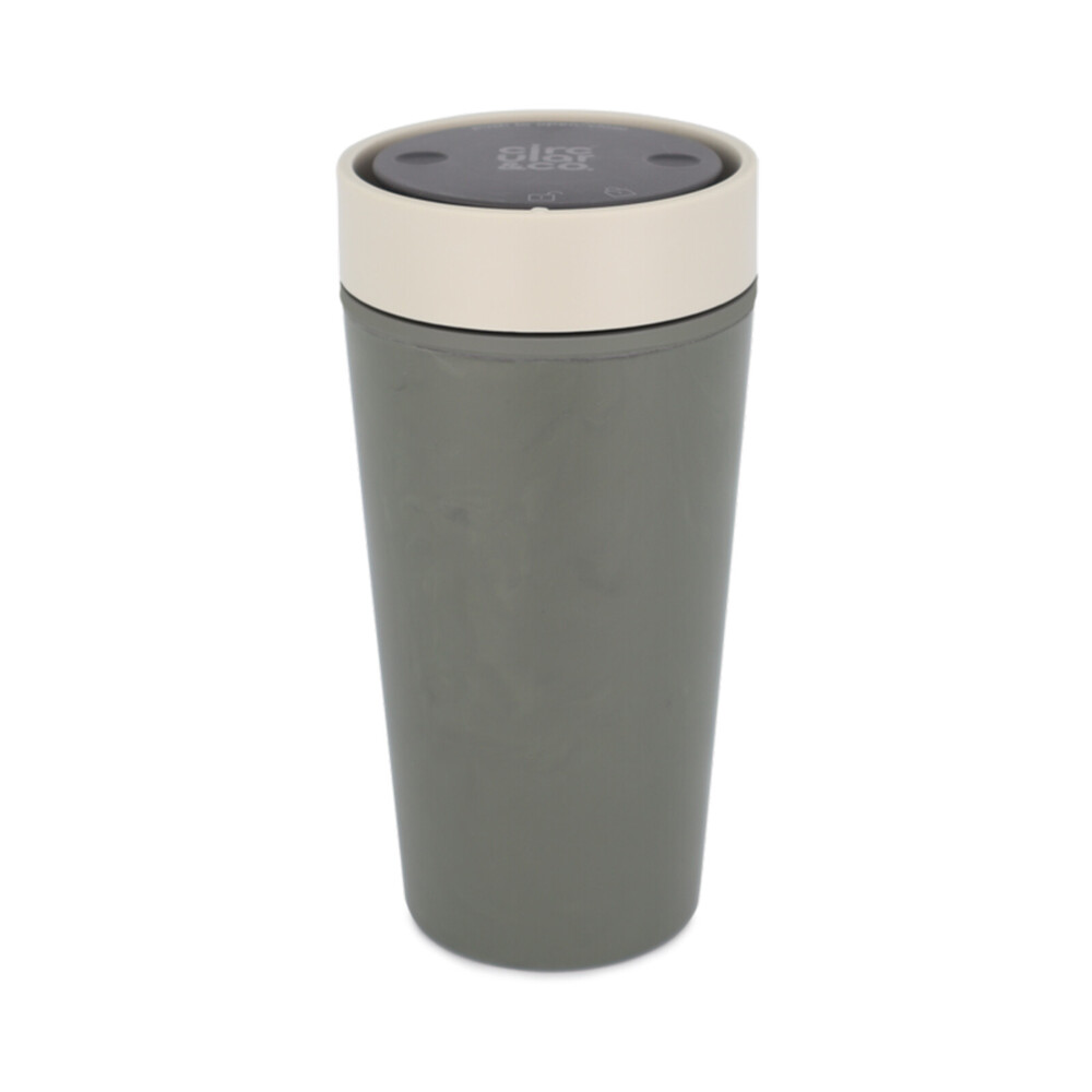 Circular&Co Traceable Marine Plastic Cup Ecru – Leakproof, 10‑Year Durable, 1.5h Hot