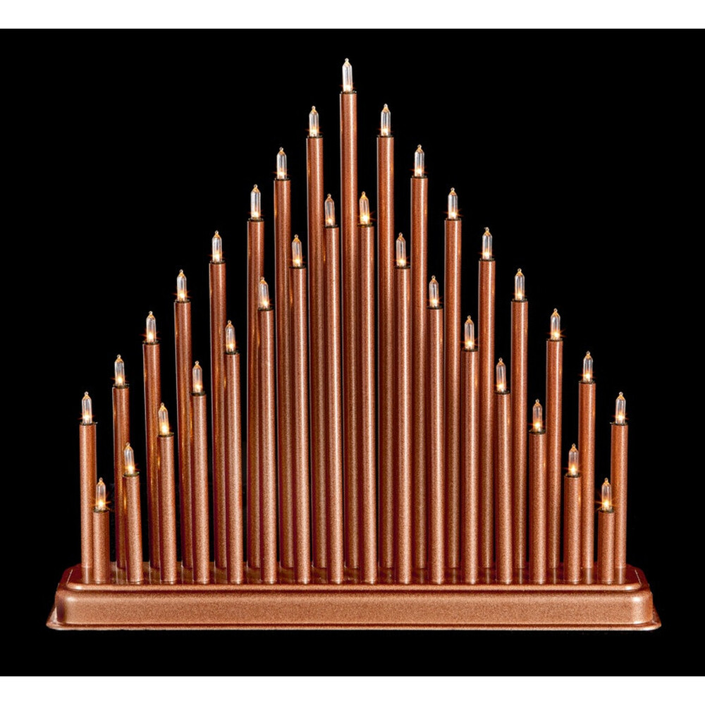 Premier 33 Light Candlebridge Rose Gold 36cm