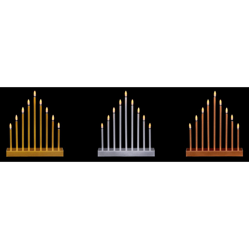 Premier 9 Light Flicker Bright Candlebridge Assorted