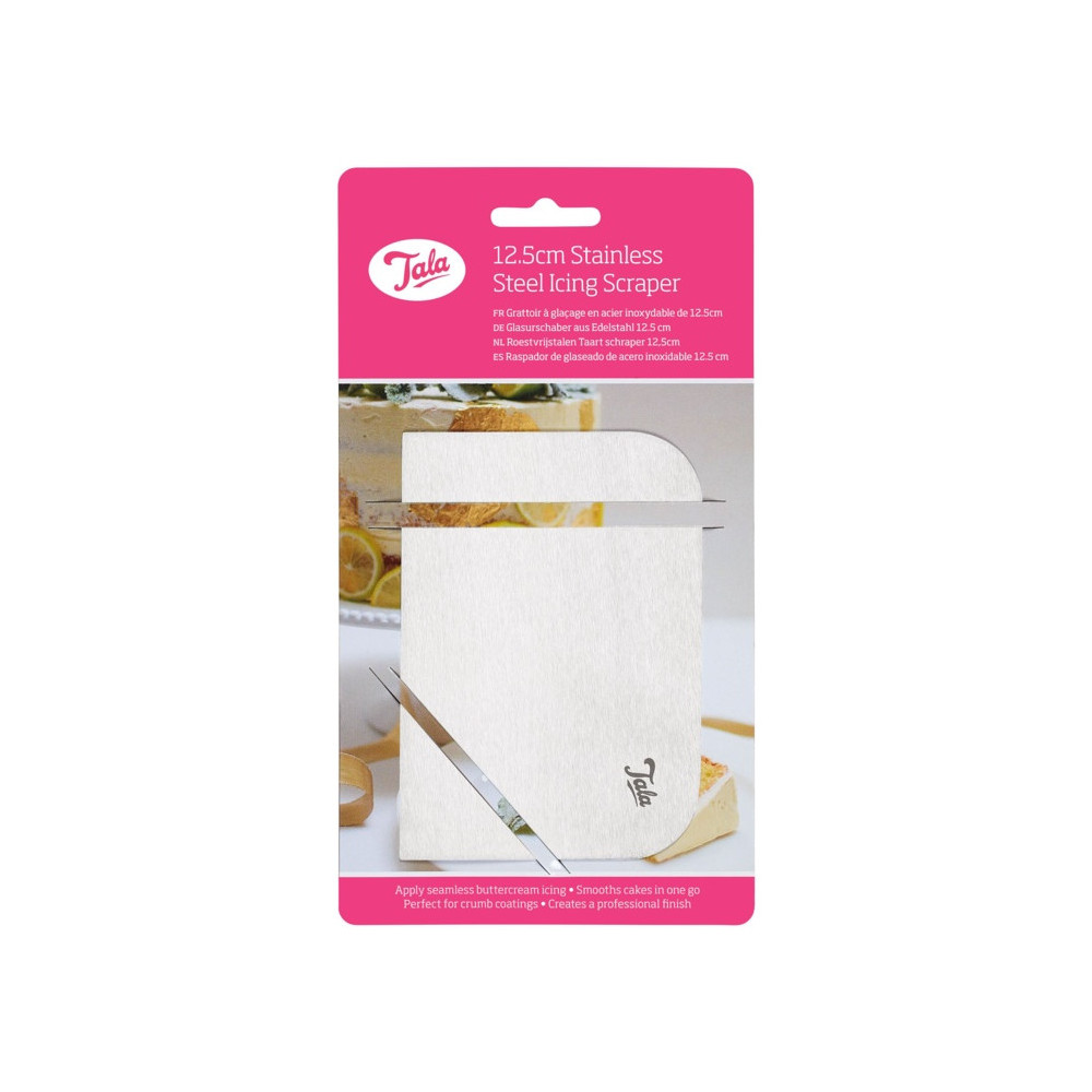 Tala Stainless Steel Icing Scraper 12.5cm