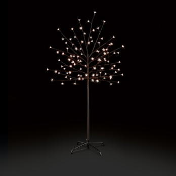 Premier Cherry Tree With Timer 96 White LED 1.5m