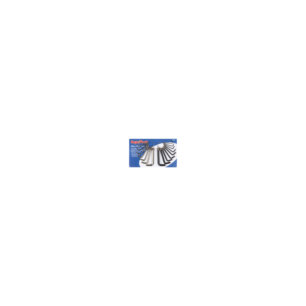 SupaTool Combination Hex Key Set 20 Piece