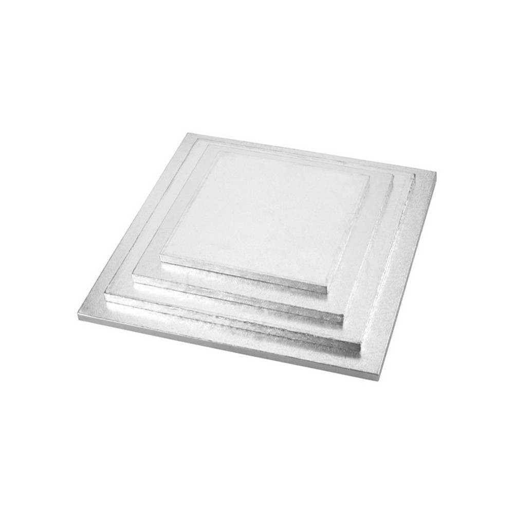 Tala Square Silver Cake Drum 12mm 10inch