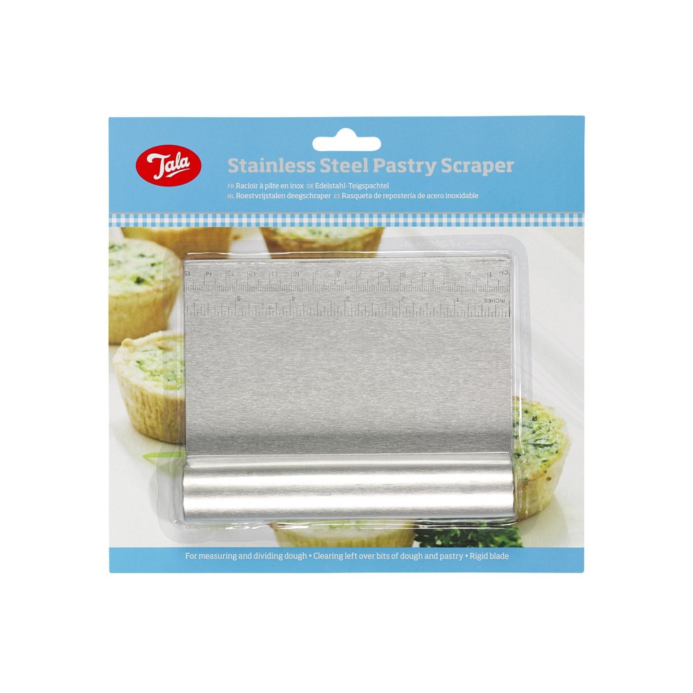 Tala Stainless Steel Pastry Scraper