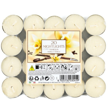 Aladino 7 Hour Nightlights Pack 20 Vanilla